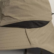 Bondi Wide-Brim Sun Hat with Neck Flap Unisex (Army Green)