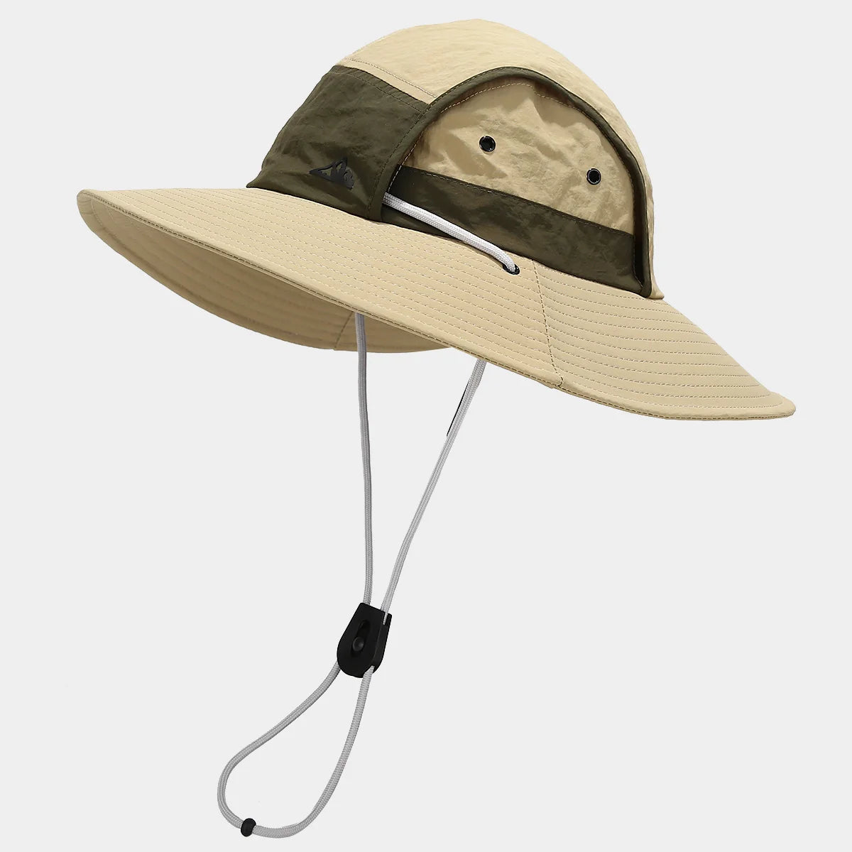 Coastline Sun Hat (khaki) – Wide Brim & Neck Flap UV Protection